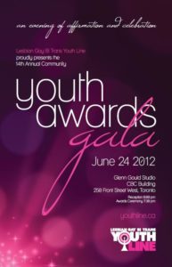 2012 Youth Awards Save the Date